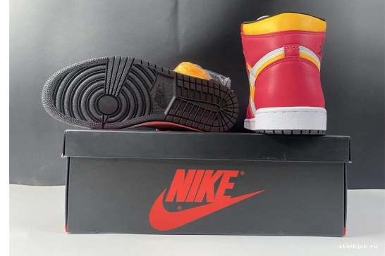 Light OG Red 555088-603 High 555088-603 AIR Fusion 1 Retro Jordan 0208